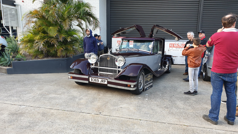 Buckingham V12. Freshly imported, one-off British beast.